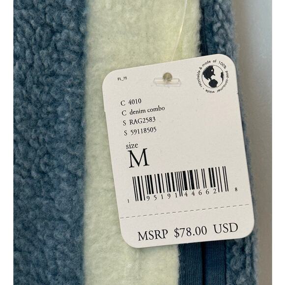 NWT Free People Blue Monday Fleece Sweatpants - Picture 11 of 16